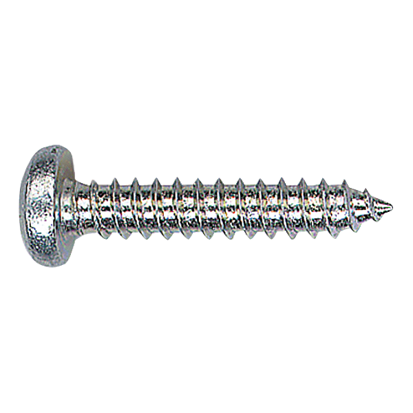 Vis à tôle tête cylindrique Pozidriv acier zingué blanc photo du produit visuel_1 2XL