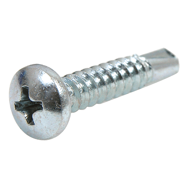 Vis autoperceuse tête cylindrique Phillips acier zingué blanc photo du produit visuel_1 2XL
