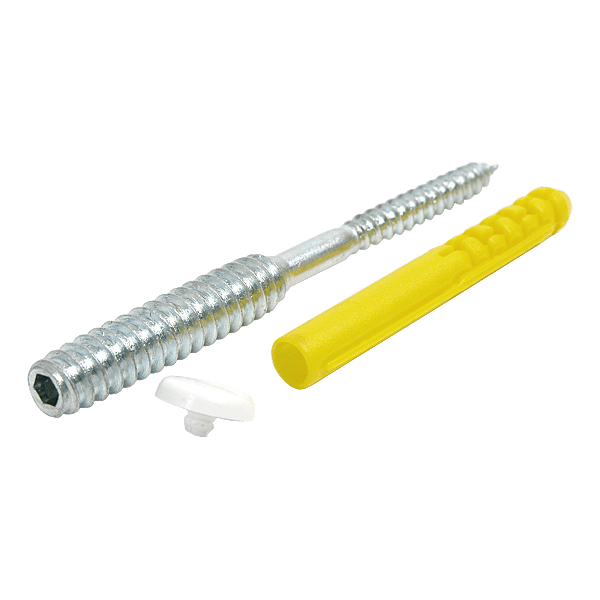 Vis de fixation acier zingué Top Roc PVC dans maçonnerie photo du produit visuel_1 2XL