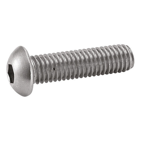 Vis métaux tête bombée 6 pans creux inox A2 photo du produit visuel_1 2XL