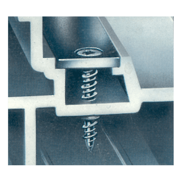 Vis PVC tête fraisée Phillips acier galvanisé chromiting photo du produit visuel_1 2XL