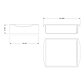 visuel2 Bac simple pour structure coulissante 412/T
