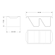 visuel3 Bac plastique double translucide 413/T