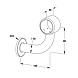 visuel2 Support haut cintré Quartz pour barre d'appui