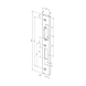visuel2 Têtière d'angle Profix 2 n°42B pour gâche électrique