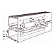 visuel3 Boîtier double pour montage en applique serrure et gâche