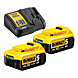 visuel1 Pack batterie et chargeur DCB1104P2-QW