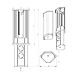visuel3 Bloc prise rétractable d'angle 159345001500