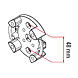 visuel2 Support pour moteur renforcé TM45