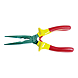visuel1 Pince à bec demi-rond long droite isolée 1000 V 185A.20VE