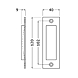 visuel2 Poignée cuvette rectangle 4556-70