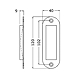 visuel2 Poignée cuvette ovale 4560-70