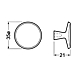 visuel2 Bouton de meuble 3752-70