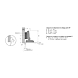 visuel4 Charnière pour porte verre Sensys 110° 9134990