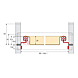 visuel2 Coulisse Quadro 12 pour tirette plumier système Top 2000
