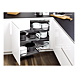 visuel1 4 tablettes pour ferrure de rangement d'angle Magic Corner Standard Anthracite