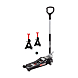 visuel1 Lot 1 cric hydraulique + 2 chandelles