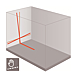 visuel6 Niveau laser croix Dice2