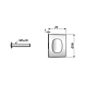 visuel4 Bouton de meuble 58.424