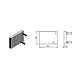 visuel1 Kit de 2 embouts pour rail Cube