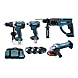 visuel1 Pack électroportatif 4 machines DLX4054MX1