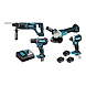 visuel1 Pack électroportatif 4 machines DLX4080TX1