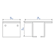 visuel2 Support plafond pour rail 