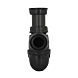 visuel3 Siphon universel noir lavabo/évier