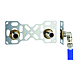 visuel1 Raccord platine double à compression