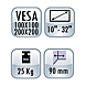 visuel3 Support écran plat réglable