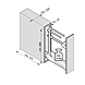 visuel3 Coulissant porte-serviettes Snello Libell