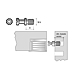visuel2 Goujon d'assemblage filet M6