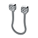 visuel1 Passe-câble en applique + gaine Inox