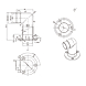 visuel3 Raccord 90° fixation murale/sol