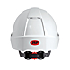 visuel3 Casque de chantier avec porte-badge Evolite