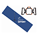 visuel1 Projecteur LED portable 3 volets avec trépied offert