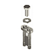 visuel1 Kit 2 clips de fixation pour profil de masquage