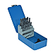 visuel1 Coffret 25 forets HSS laminés pointe en croix à métaux cylindrique 1/2