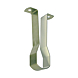 visuel1 Support milieu double pour tube ovale 20 x 17 mm 