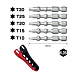 visuel2 Jeu de 5 embouts de vissage Impact Ball
