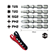 visuel2 Jeu de 5 embouts de vissage Impact Ball