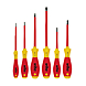visuel1 Jeu de 6 tournevis Softfinish isolés 1000 V 