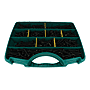 Coffret de 450 vis de penture tête ronde large Torx acier zingué noir photo du produit visuel_1 S
