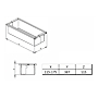 Conteneur porte objet réglable photo du produit visuel_3 S