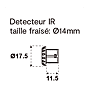 Détecteur infrarouge IR Sensor photo du produit visuel_2 S