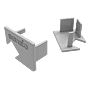 Embouts de finition pour profil Gamma photo du produit visuel_1 S