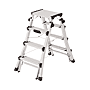 Marchepied télescopique HAILO D100TL photo du produit visuel_2 S