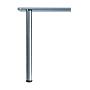 Pied pour table en verre photo du produit visuel_1 S