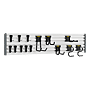 Porte outils mural TRACKWALL photo du produit visuel_2 S