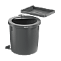 Poubelle tournante pour meuble photo du produit visuel_1 S